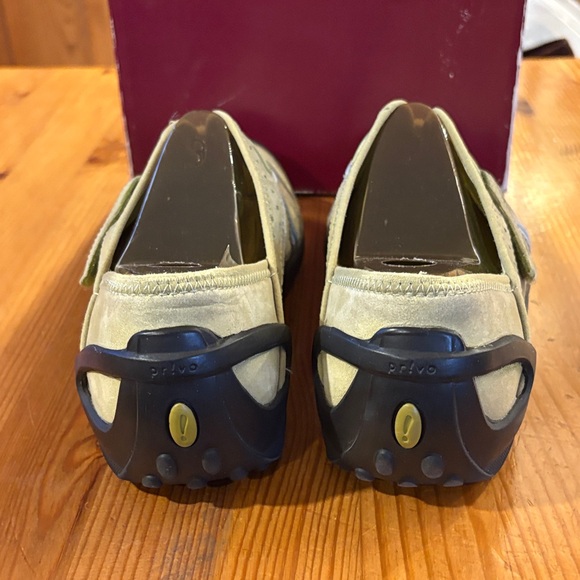 Privo Beige and Blue Flats tequini pear - Picture 4 of 13